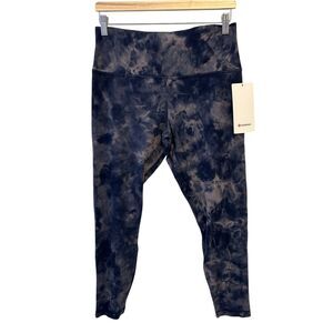 Lululemon Align HR Pant 25”L *Nulu Size 12 Lunar Rock True Navy DD5R 11558